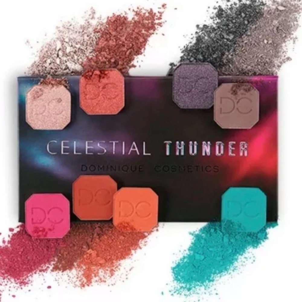 Dominique cosmetics celestial thunder palette